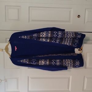 Cozy Blue Cardigan